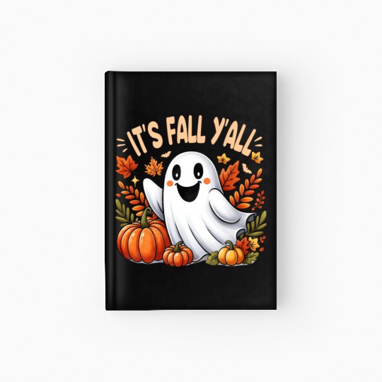 Retro It s Fall Y all Pumpkin Spice Latte Hardcover Journal
