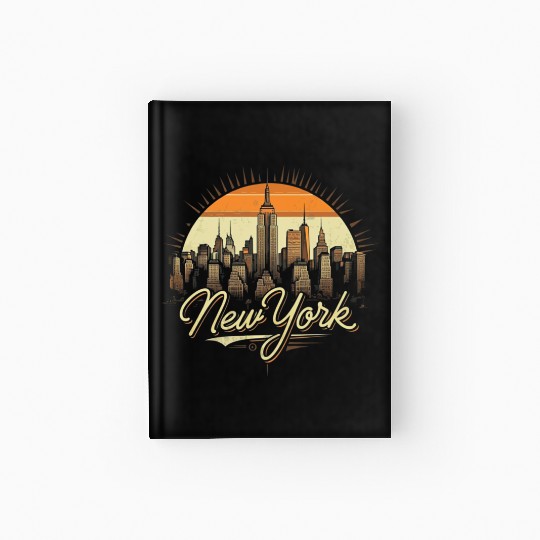 New York Skyline - Iconic Cityscape Beauty Hardcover Journal