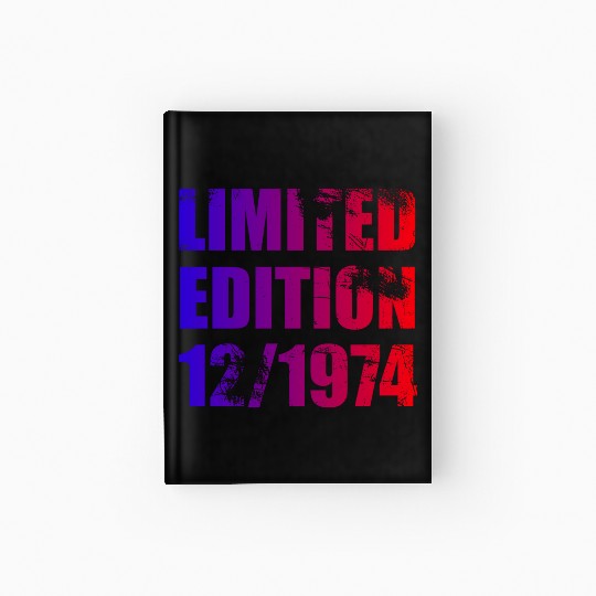 50th birthday Limited Edition 12/1974 Hardcover Journal