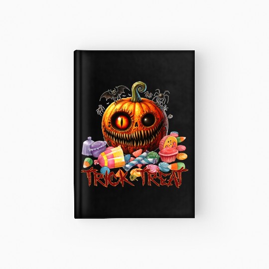 Trick or treat Hardcover Journal