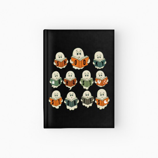 Spooky Stories Book Club - Happy Halloween Hardcover Journal