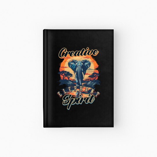 Elephant Creative Elephant Spirit Hardcover Journal