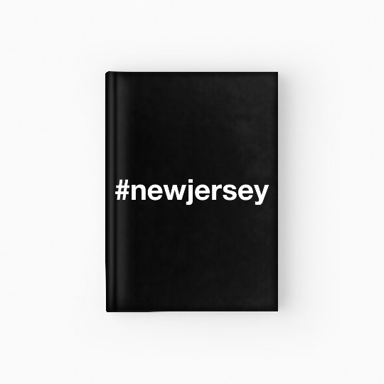 NEW JERSEY Hashtag Hardcover Journal