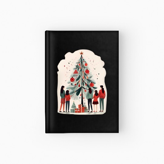Joyful Family Christmas Celebration Hardcover Journal