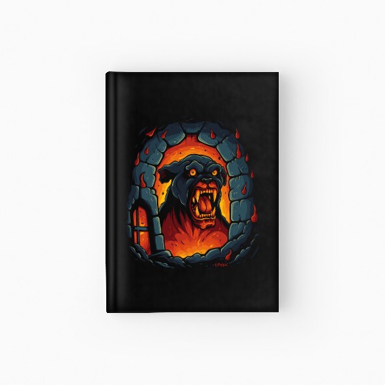 Hellhound: Dog of the Hell Dungeon Hardcover Journal