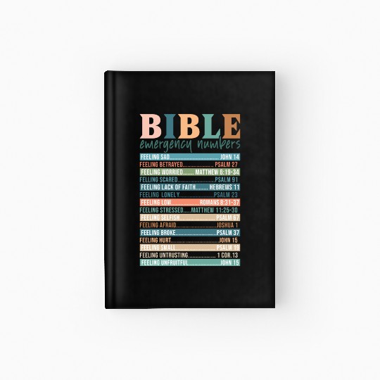 Bible Emergency Numbers Hardcover Journal