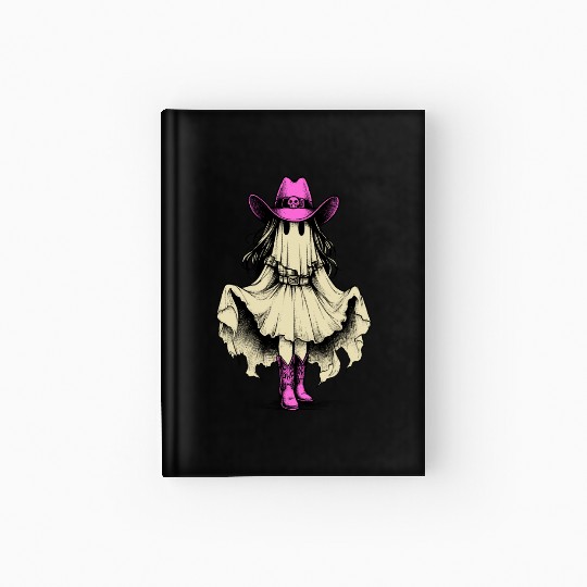 Ghost Cowgirl Western Y2k Hardcover Journal