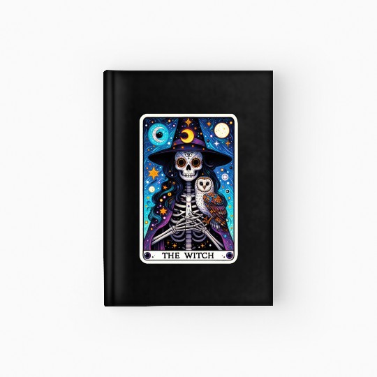Tarot Card Collection - The Witch Hardcover Journal