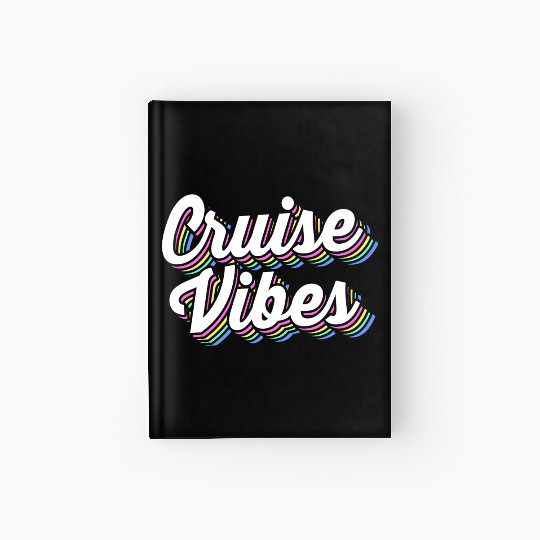 Family Vacation Trip Cousin Crew Cruise Vibes Hardcover Journal