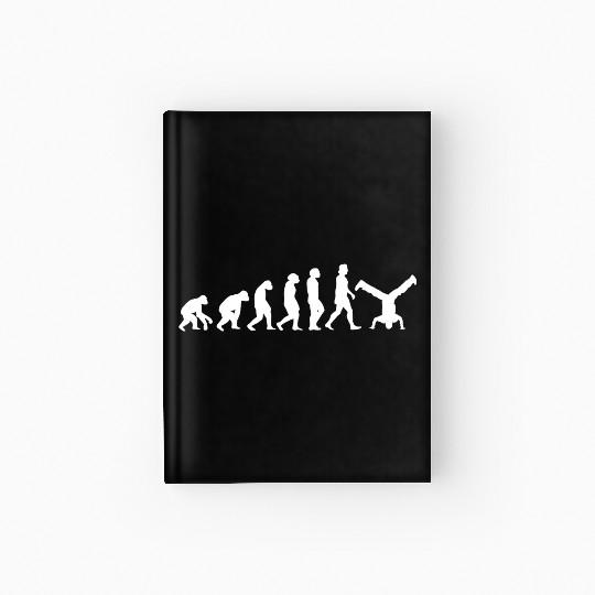 Breakdance dancing evolution of people sport Hardcover Journal