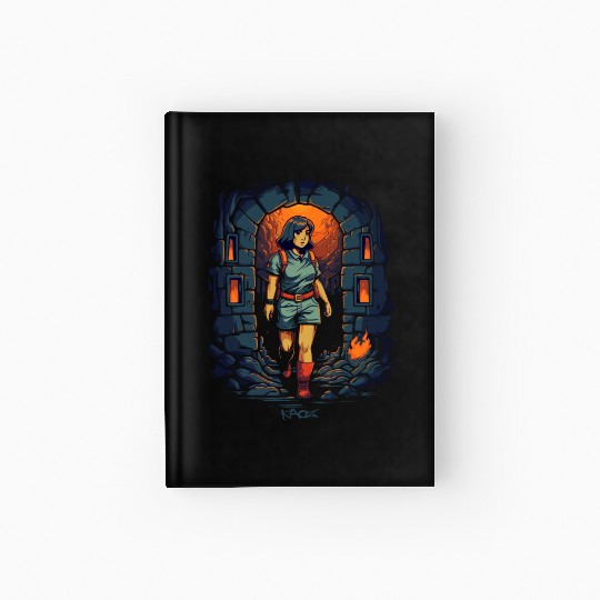 Explore the Dungeon with Dora Hardcover Journal