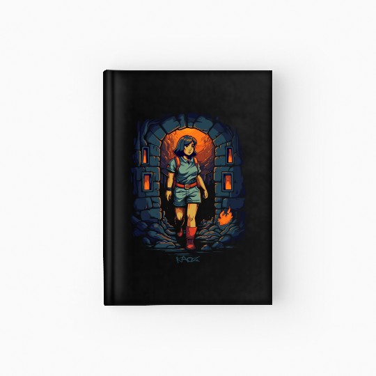 Explore the Dungeon with Dora Hardcover Journal