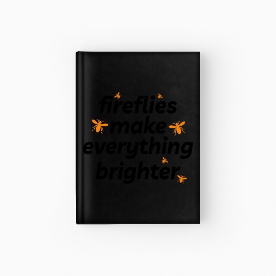 Fireflies Firefly Lightning Bug Insect Collector Hardcover Journal