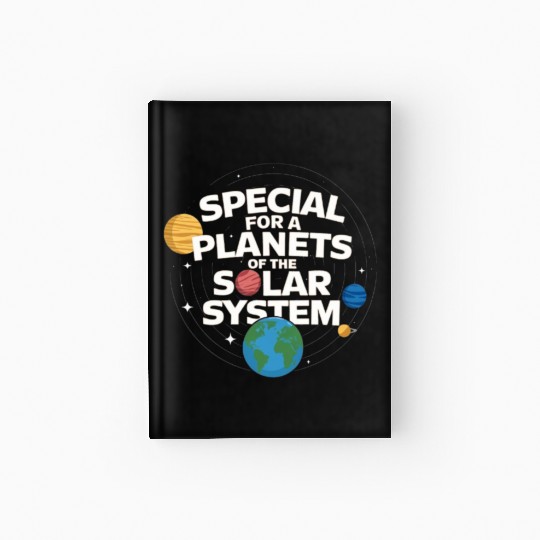 Special plantes solar system Hardcover Journal