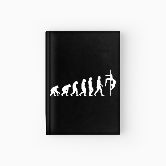 Pole dance dancer evolution of people sport Hardcover Journal