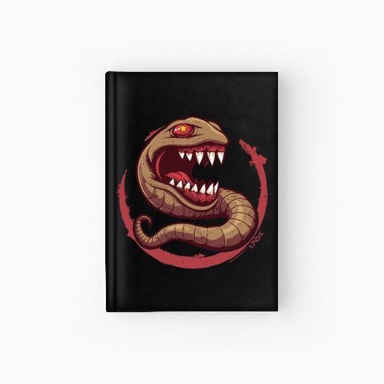 The Communist Worm: Comrade of Horror Hardcover Journal