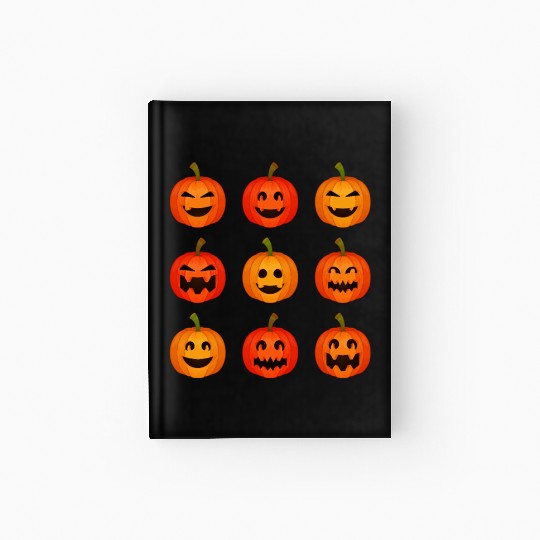 pumpkin Hardcover Journal