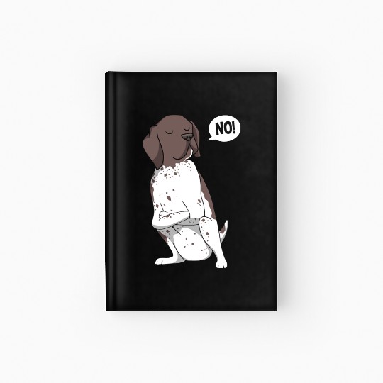 GSP Lovers Funny German Shorthaired Pointer Dog Hardcover Journal