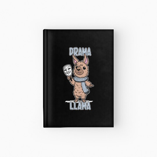 Drama Llama Cute Hardcover Journal