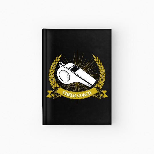 Cheer Coach Cheerleading Funny Cheerleader Humor S Hardcover Journal