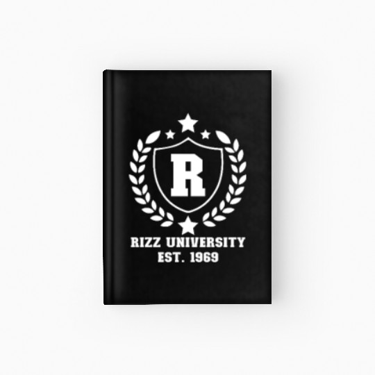 Rizz University Est. 1969 Rizz Academy Rizzlerrizz Hardcover Journal