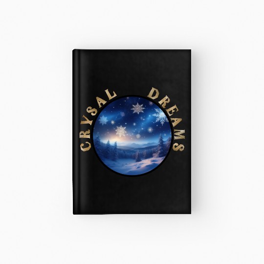 Crystal Dreams - A Winter Wonderland Hardcover Journal