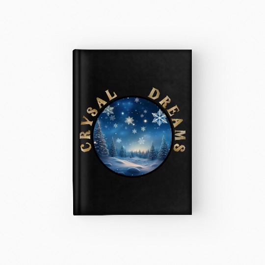 Winter's Embrace - A Crystal Clear Dream Hardcover Journal