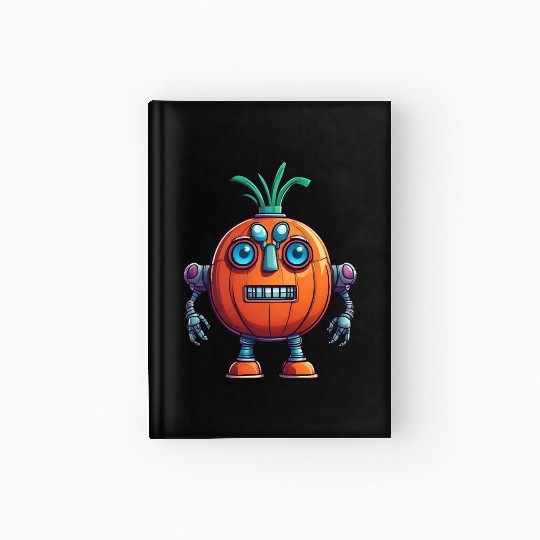 Robot Onion Hardcover Journal