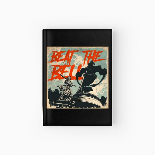Queen of Liberty use baseball bat to beat the bell Hardcover Journal
