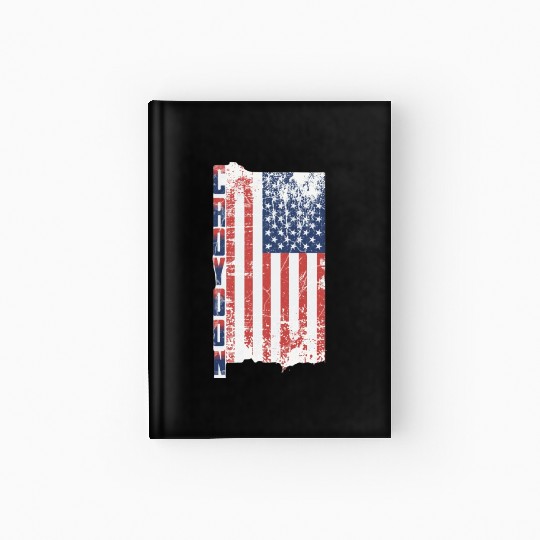 UNION JACK FLAG UNITED KINGDOM GREAT BRITAIN ENGLA Hardcover Journal