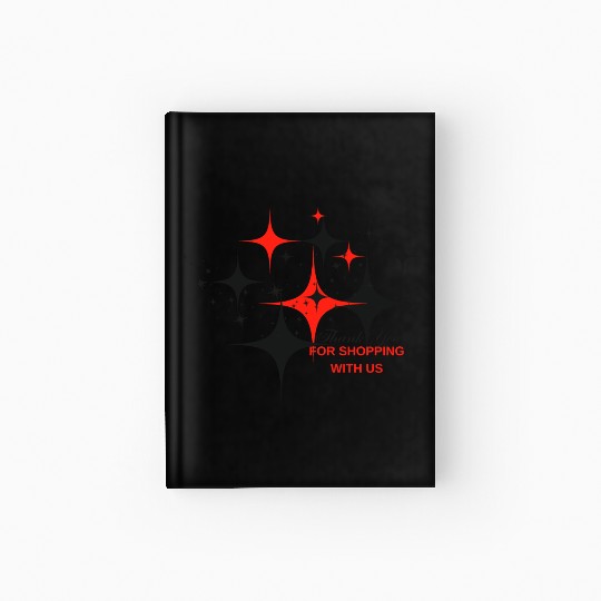 Thank You for shopping with us Hardcover Journal