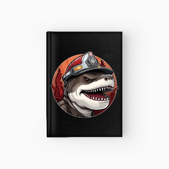 Sharks Firefighter Hardcover Journal
