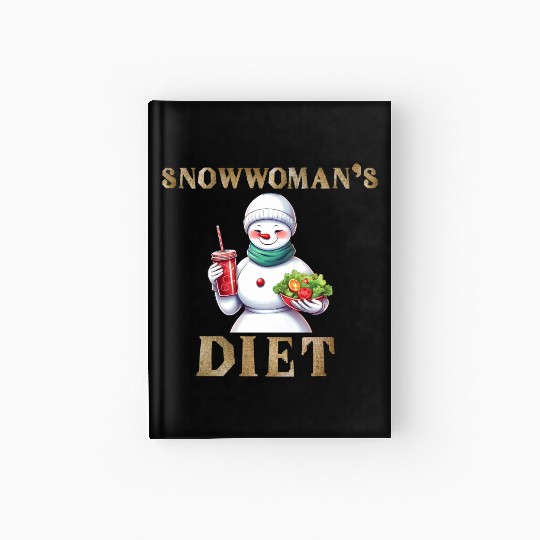 Snowwoman's Sweet and Salty Cravings Hardcover Journal