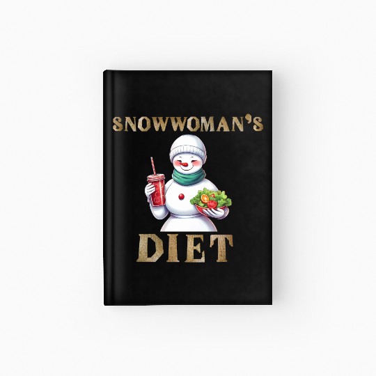 Snowwoman's Sweet and Salty Cravings Hardcover Journal