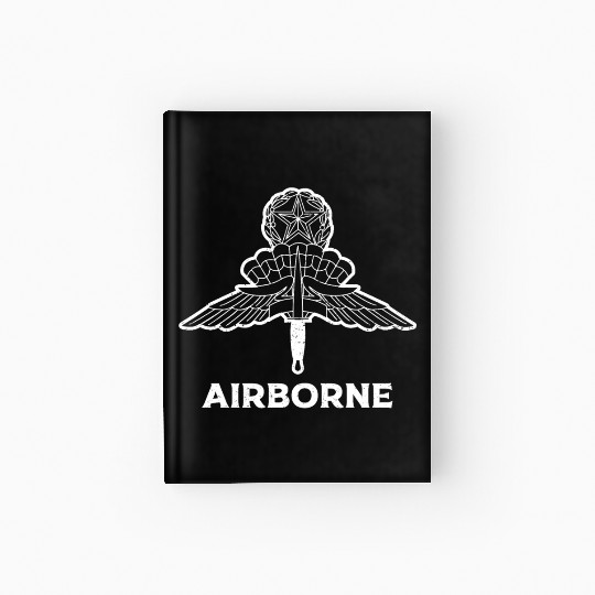 US Army Airborne: Leap into Valor. Hardcover Journal