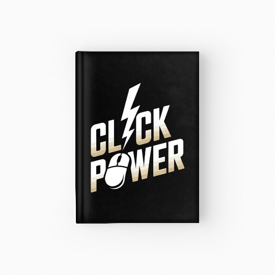 Click Power Cyber Monday Shopping Force Hardcover Journal