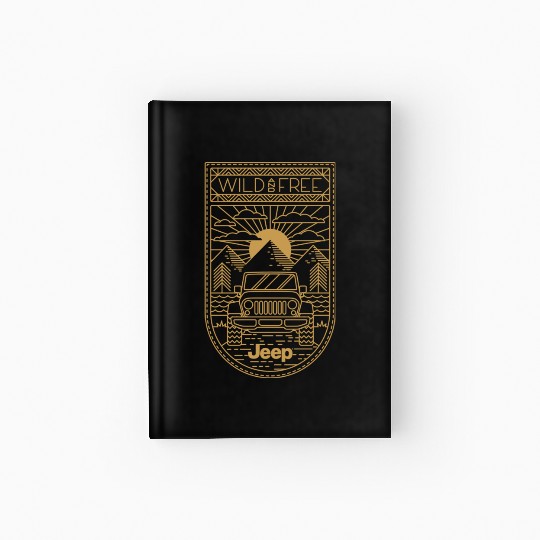 Jeep Wild and Free Hardcover Journal