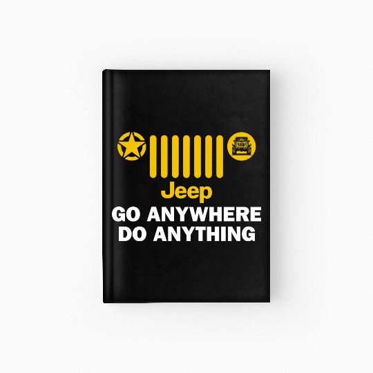 Jeep Go Anywhere Do Anything Hardcover Journal