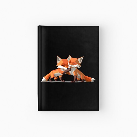 Fox Cubs Hardcover Journal