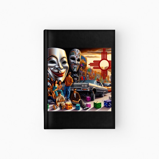 New Mexico Zia Symbol Hardcover Journal