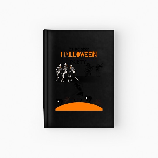 spooky season stuff Hardcover Journal