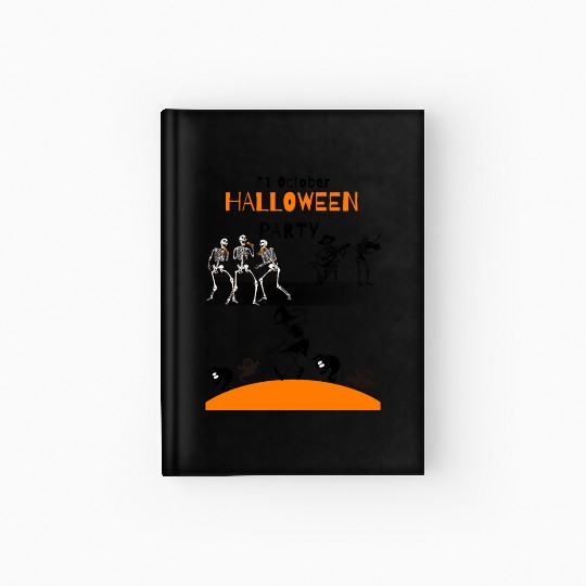 spooky season stuff Hardcover Journal
