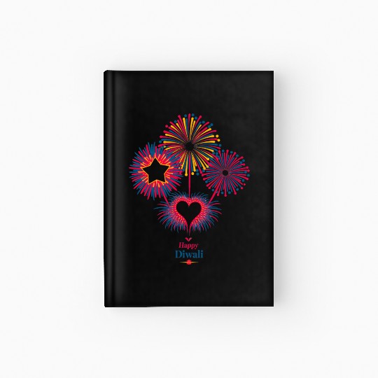 Fireworks for Diwali Celebration Hardcover Journal