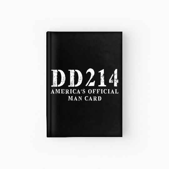 DD214 America s Official Man Card Hardcover Journal