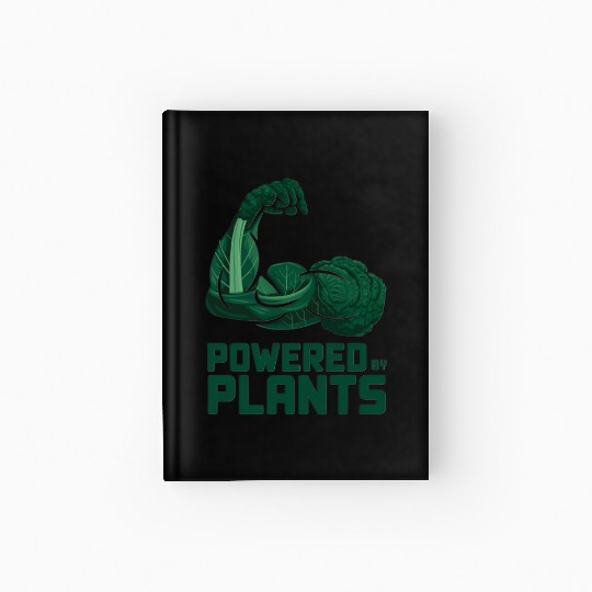 Powered By Plants Cool Trend Vegan Hardcover Journal