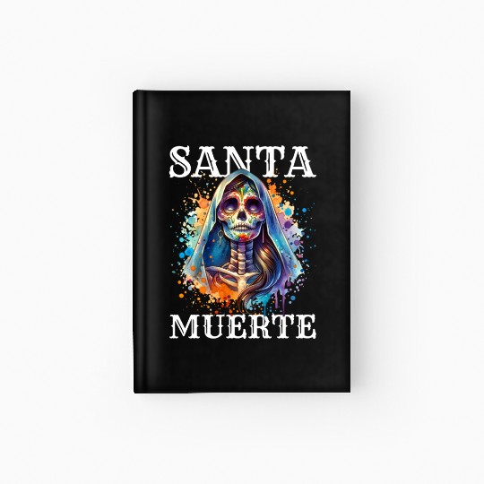 Santa Muerte for Karnival, Halloween and Día de Hardcover Journal