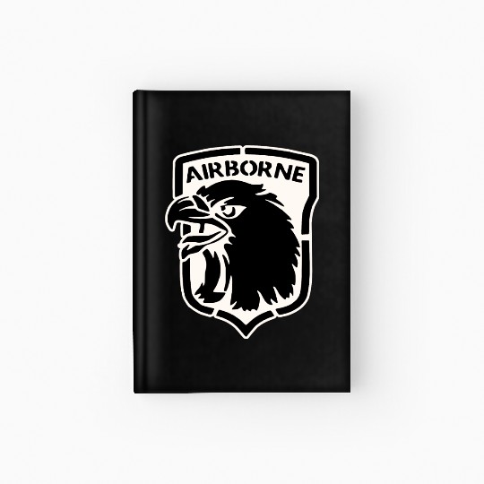 Airborne Eagle LIKE US ON FB #USAPatriotGraphics © Hardcover Journal