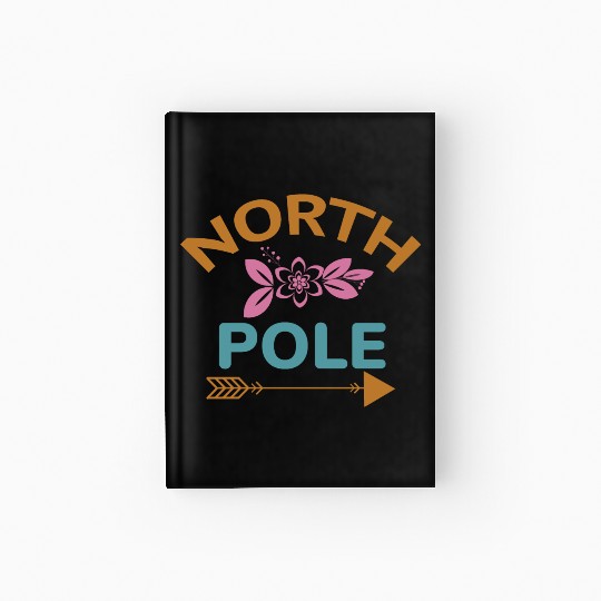North pole Hardcover Journal