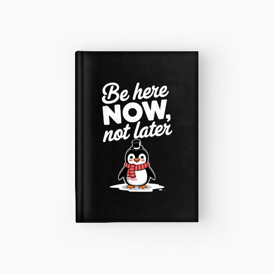 Be Here Now Mindfulness Penguin Message Hardcover Journal