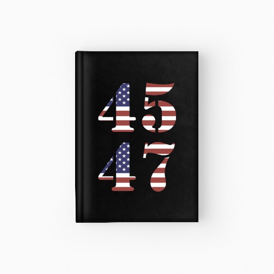 Trump 45 47 Hardcover Journal